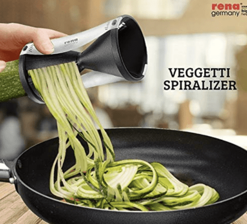 Rena Germany Plastic Vegiti Spiralizer, Silver - Image 3